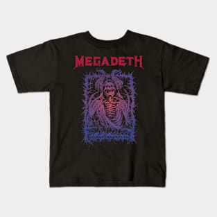 The skull of megadeth Kids T-Shirt